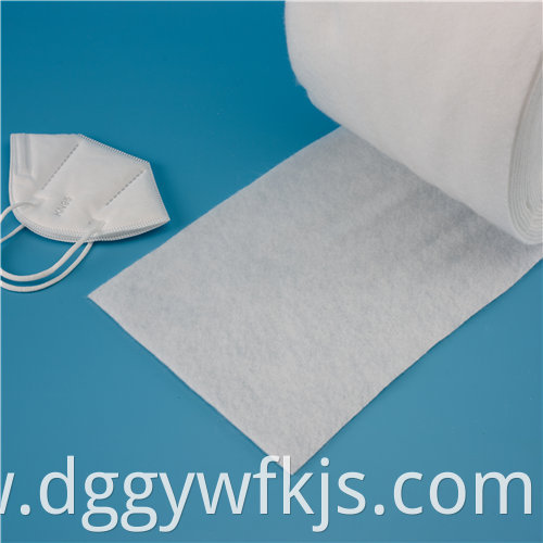 Non-woven sanitary filter mask cotton